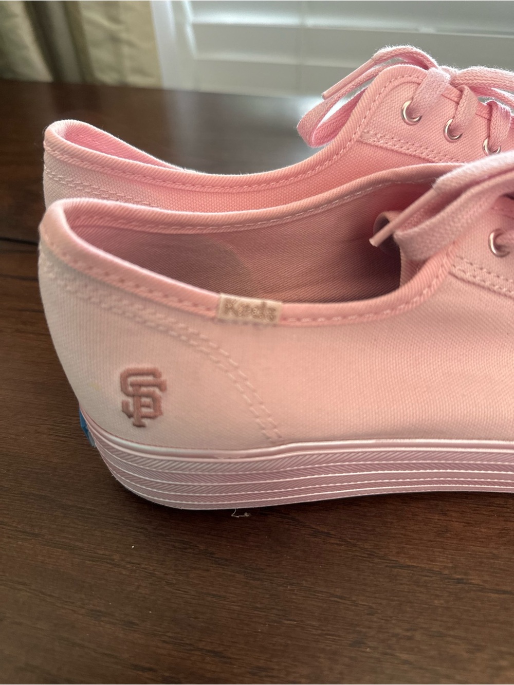 Keds Pink Low-Top Canvas Platform Sneakers 10M - Picture 3 of 11